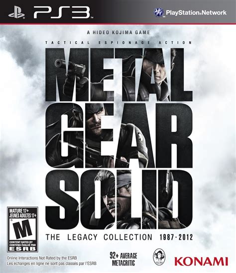 Metal Gear Solid: The Legacy Collection PlayStation 4 